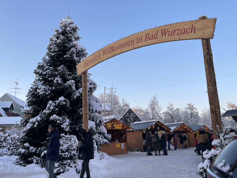 Weihnachtsmarkt in Bad Wurzach – Festliche Adventsstimmung am ersten Adventswochenende