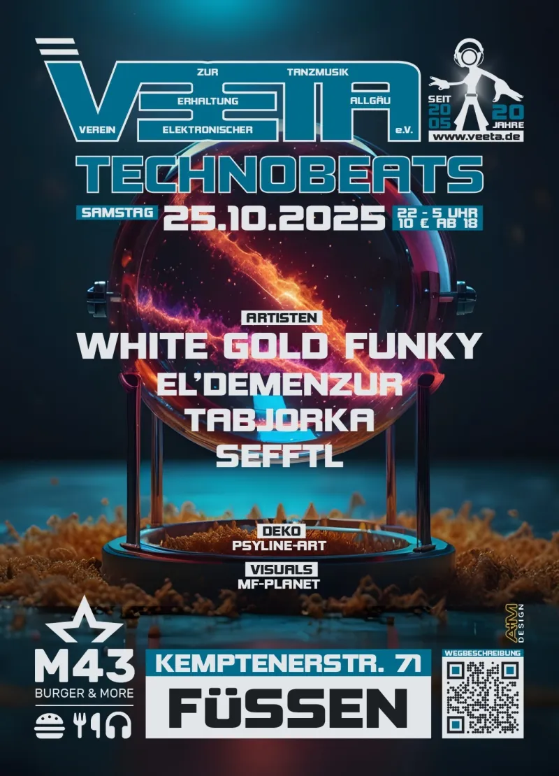 TECHNOBEATS in Füssen – VEETA feiert im M43