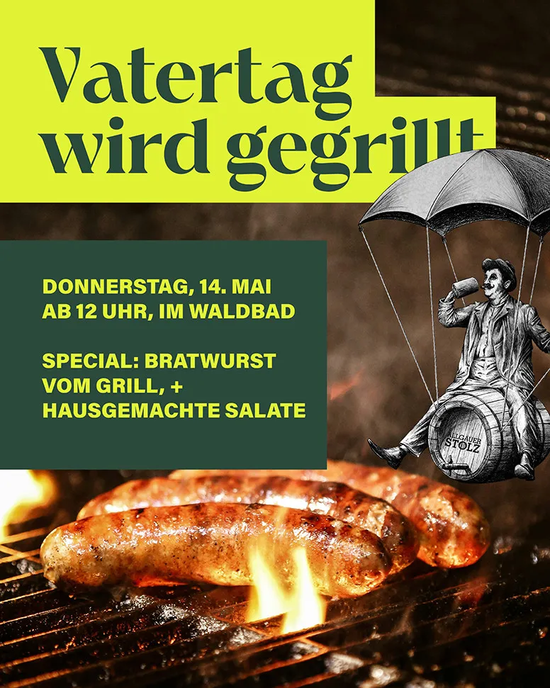Vatertag im Waldbad Isny