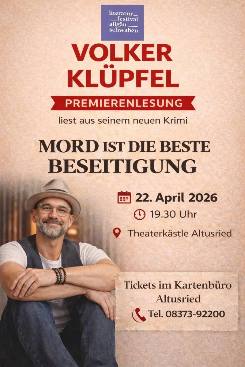 Literaturfestival Allgäu-Schwaben in Altusried