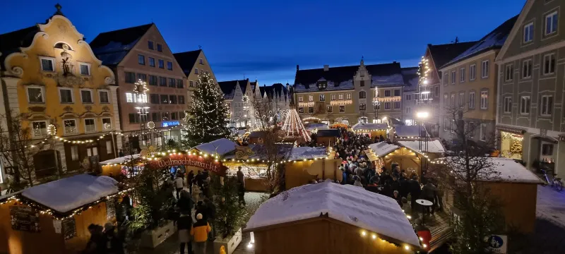 Mindelheimer Christkindlmarkt am Marienplatz