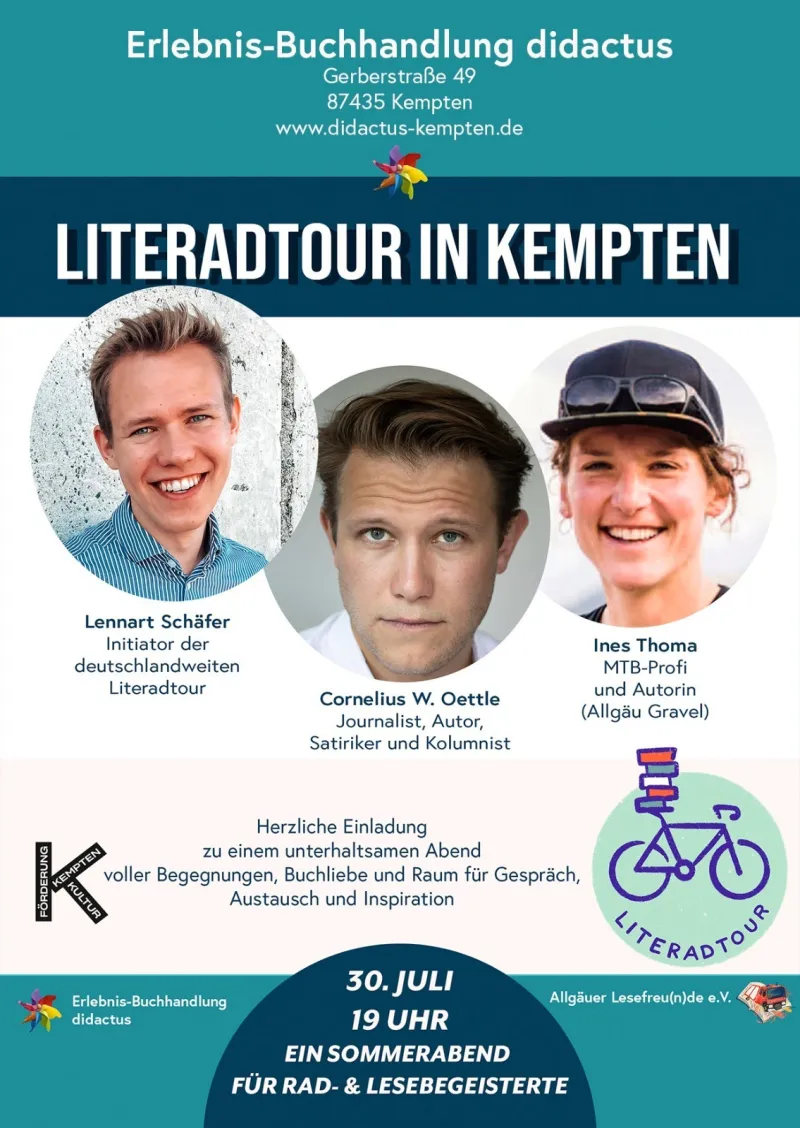 Literadtour bei der Buchhandlung Didactus in Kempten