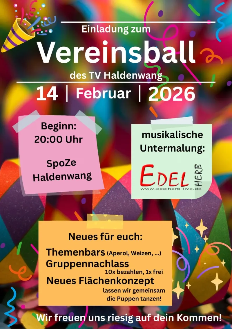 Vereineball TV Haldenwang