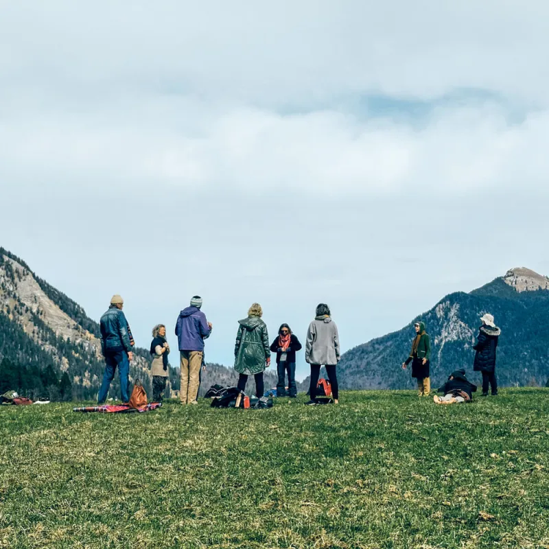 Geomantie bei Maria Rain in Oy-Mittelberg