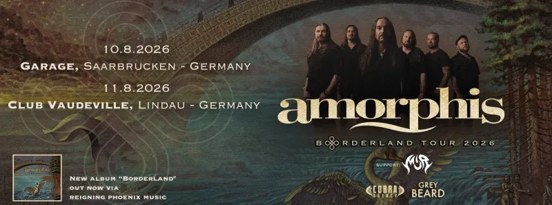 Amorphis im Club Vaudeville Lindau