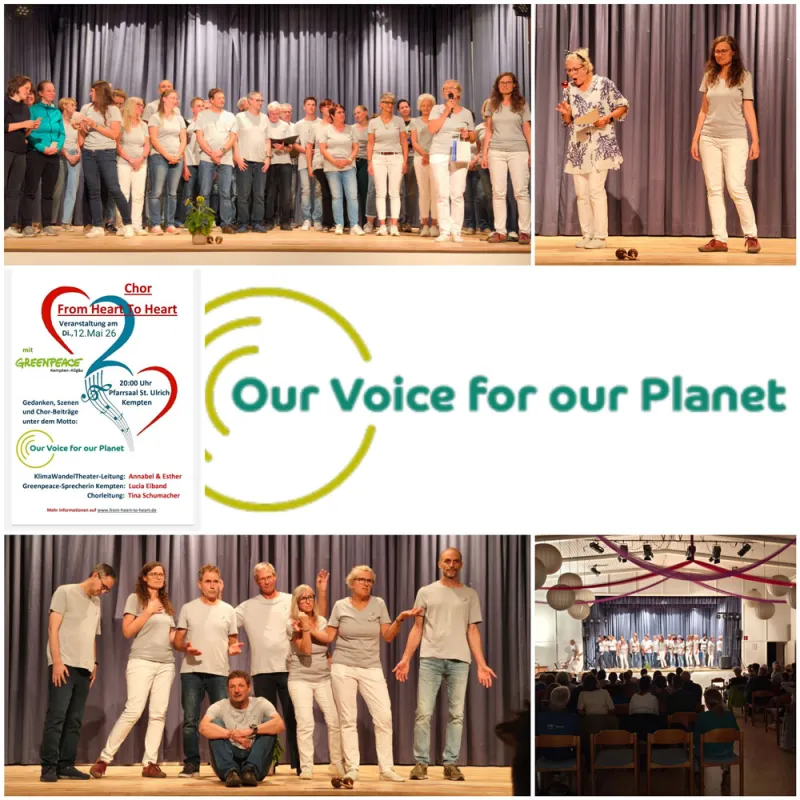 Chorkonzert mit Klimatheater in St. Ulrich Kempten
