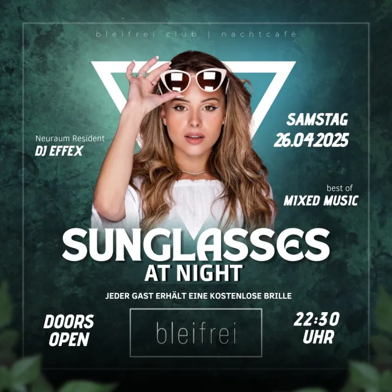 Sunglasses at Night im bleifrei, Lindenberg