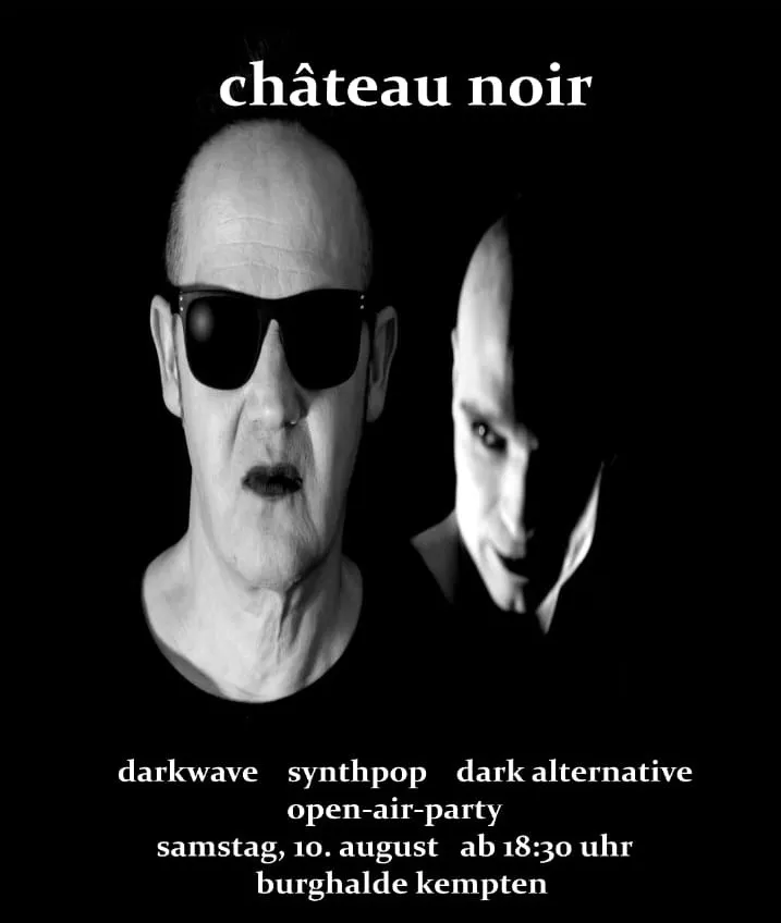 Château Noir: Open-Air-Party auf der Burghalde Kempten