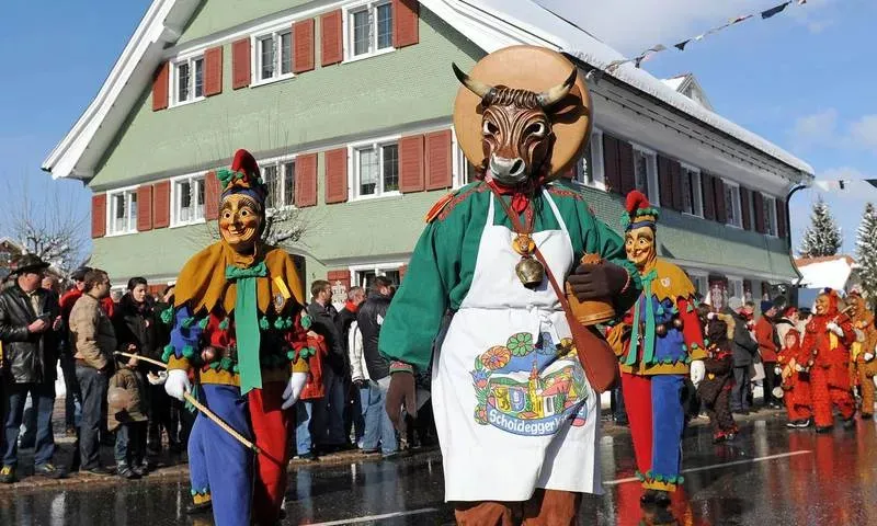 Fasnacht in Scheidegg