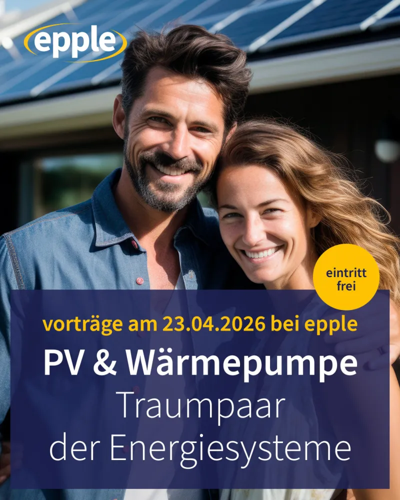 PV & Wärmepumpe - Vortrag bei Epple in Wald