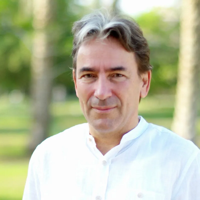 Helmy Abouleish im Margarethasaal Kempten