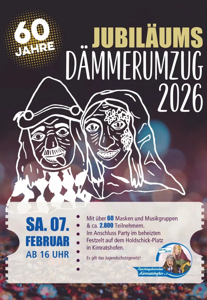 Jubiläums-Dämmerumzug in Kimratshofen