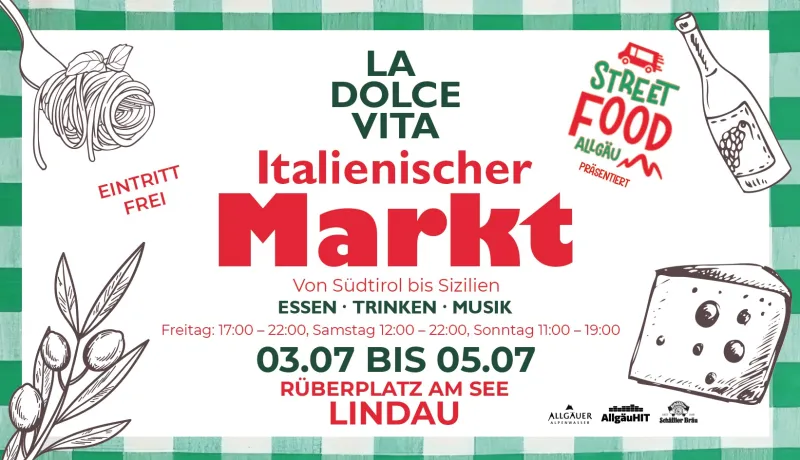 La dolce Vita am Rüberplatz Lindau