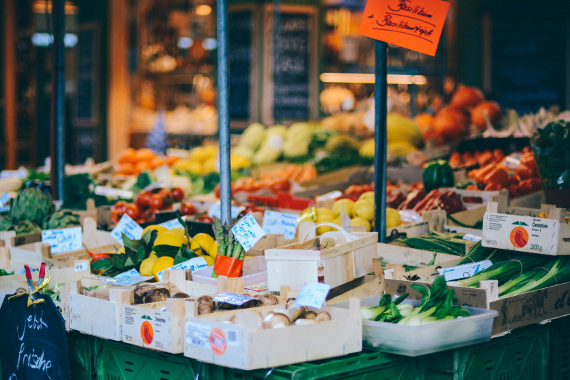 Wochenmarkt in Weiler im Allgäu