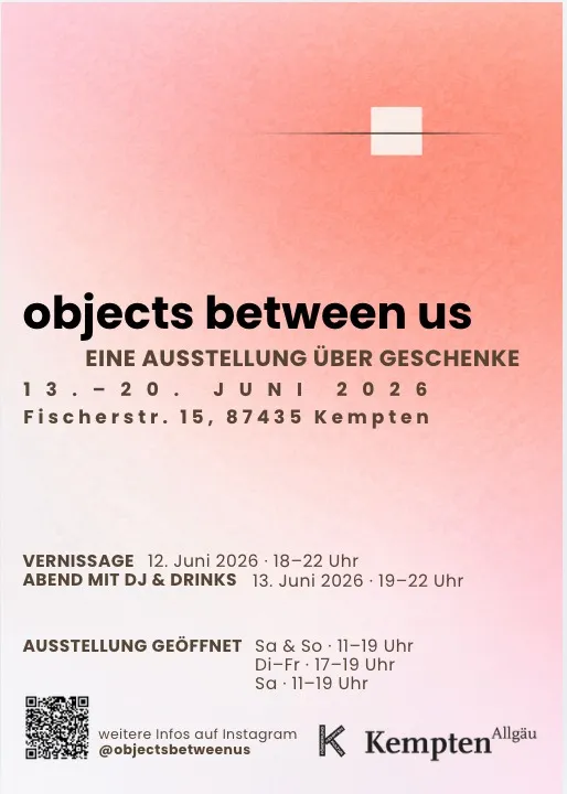 Ausstellung über Geschenke in der Fischerstraße