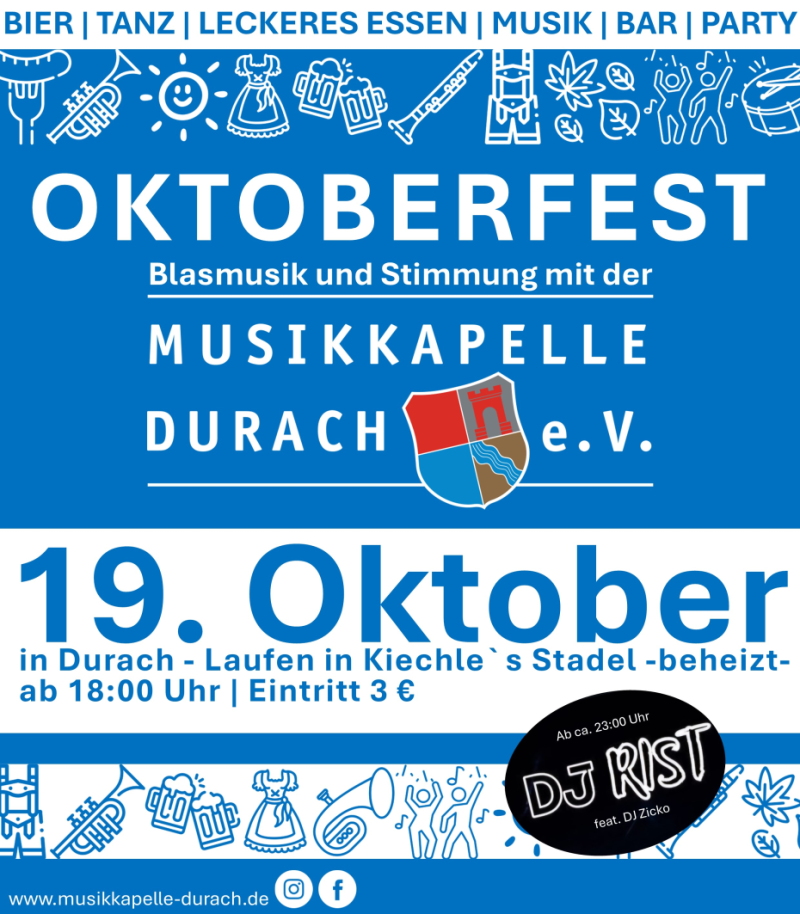 Oktoberfest der Musikkapelle Durach