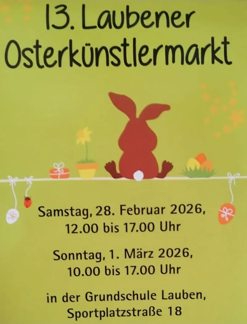 Osterkünstlermarkt in Lauben