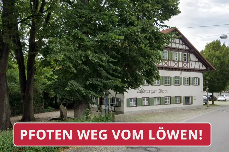 Stoppt den Abriss des Löwen in Lauben!