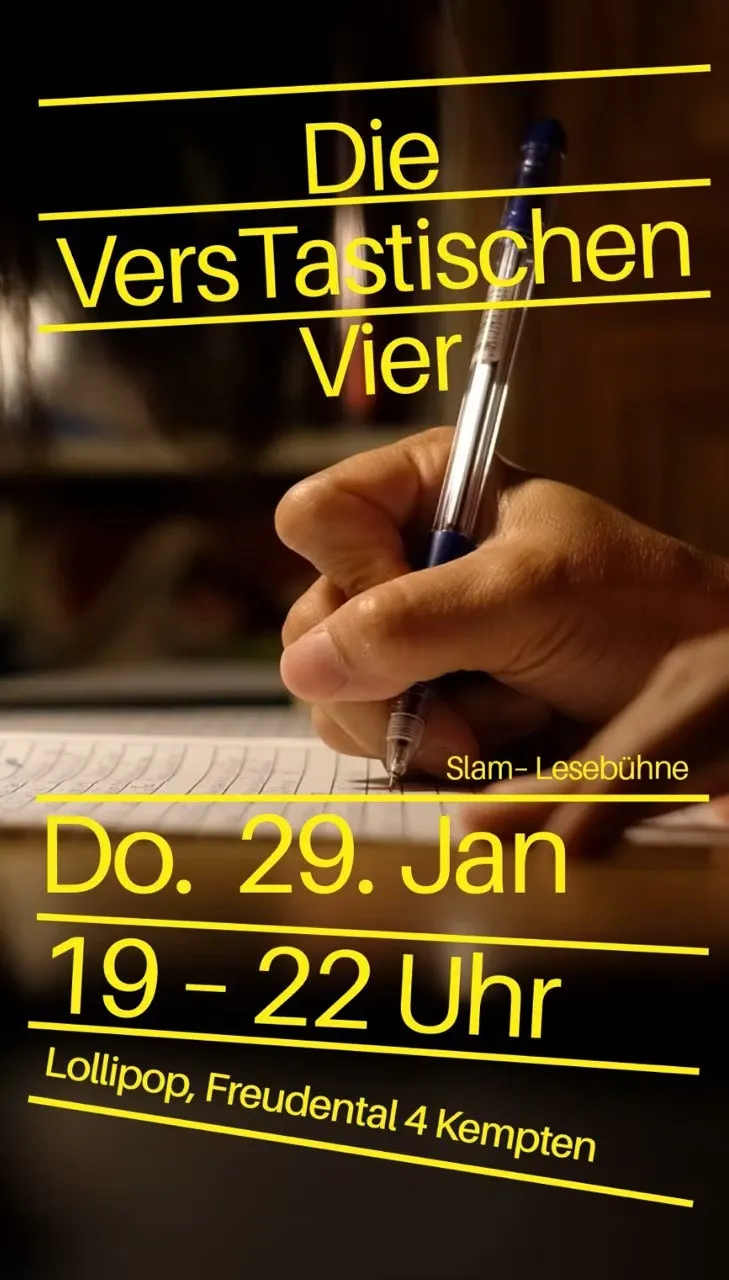 Die VersTastischen Vier im Lollipop in Kempten