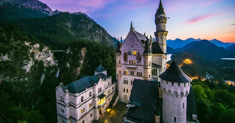 Schloßhof Open Air auf Neuschwanstein