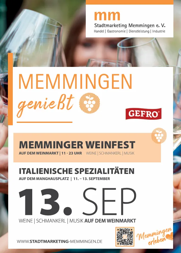 Memminger Weinfest am Weinmarkt