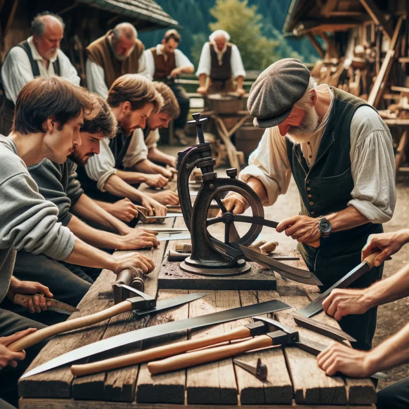 Kurs: Sensen dengeln