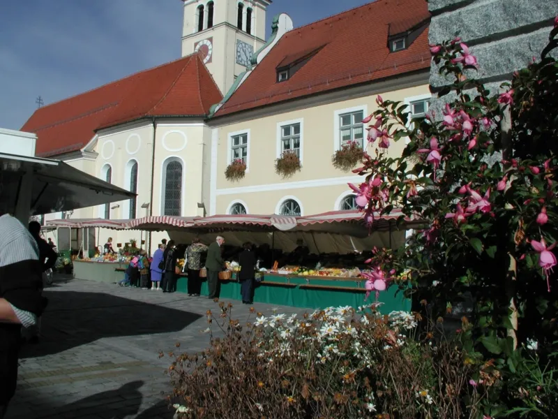Wochenmarkt in Marktoberdorf