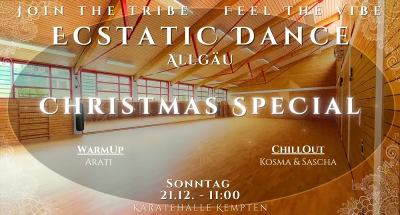 Ecstatic Dance Allgäu Christmas Special in Kempten