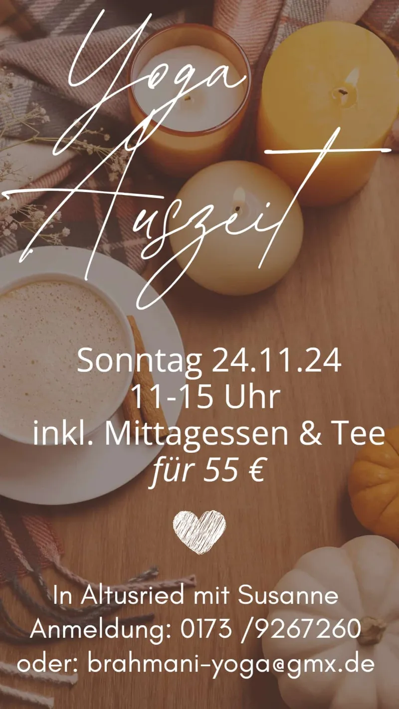 Yoga-Auszeit in Altusried mit Susanne