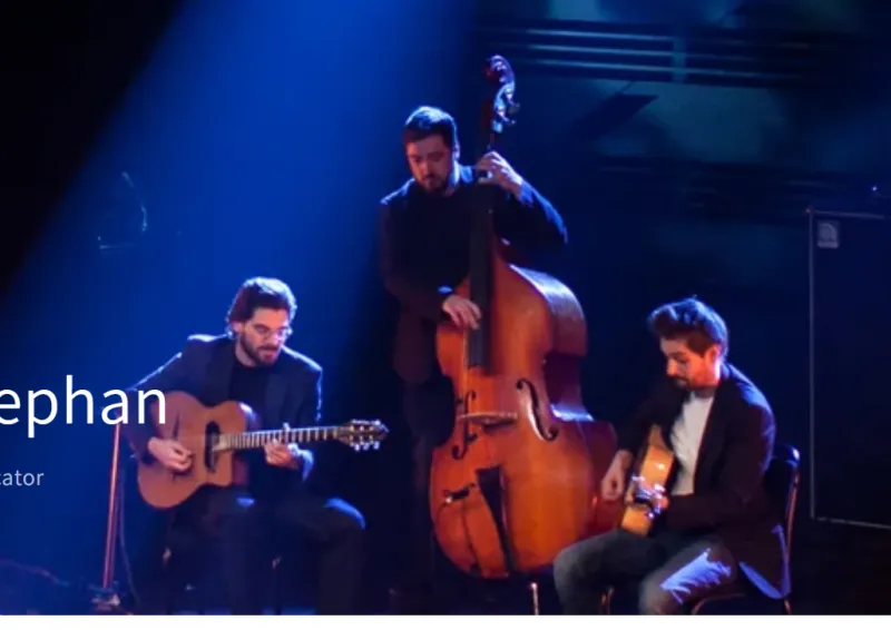 Joscho Stephan Trio live in der Dampfsäg Sontheim