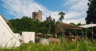 Burgfest auf der Burgruine in Immenstadt