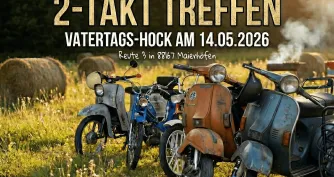 2-Takt Treffen am Vatertag in Maierhöfen