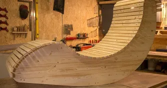 Wellness-Relaxingliege bauen im Kempodium