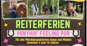 Reiterferien im Ponyhof Kürnachtal in Wiggensbach