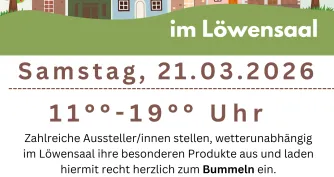 Legauer Frühlingsmarkt im Löwensaal