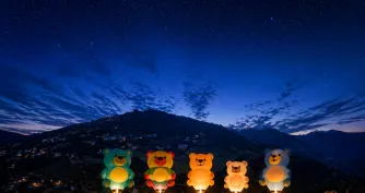 Allgäuer Lichterzauber - Ballonglühen in Bärenweiler