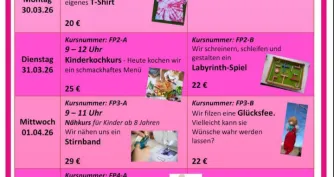 Kinderferienprogramm im Kempodium Kempten