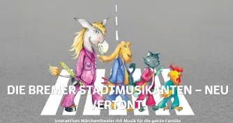 Bremer Stadtmusikanten auf der Burghalde Kempten