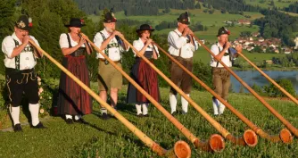 Alphornserenade am Öschlesee