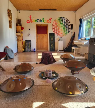 Handpan-Workshop auf dem Lebenslusthof Argenbühl