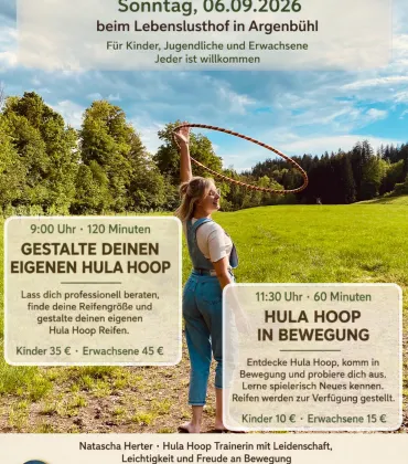 Hula Hoop Erlebnistag in Argenbühl