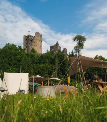 Burgfest auf der Burgruine in Immenstadt