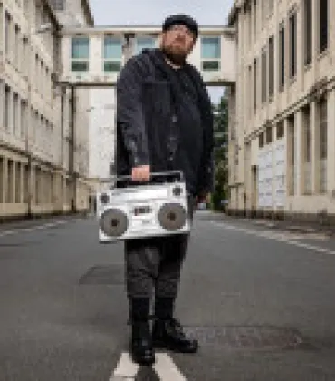 Rami Hattab im Kaminwerk Memmingen