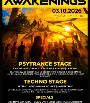 Blender Awakenings – Day Rave hinter Buchenberg