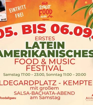 Lateinamerikanisches Food & Music Festival in Kempten