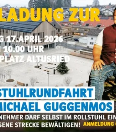 Rollstuhlrundfahrt in Altusried