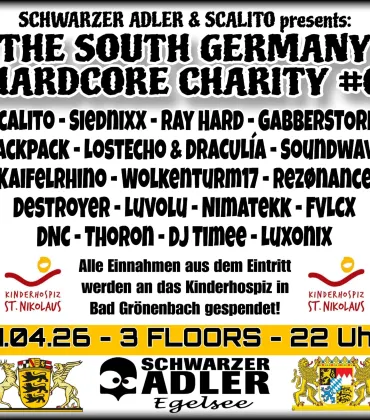 South Germany Hardcore im Schwarzer Adler Egelsee