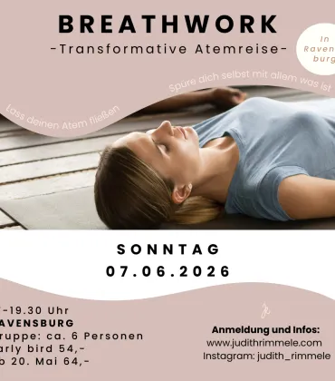 Breathwork im Yogaraum Ravensburg