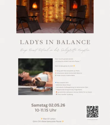 Ladies in Balance in der Salzgrotte Kempten