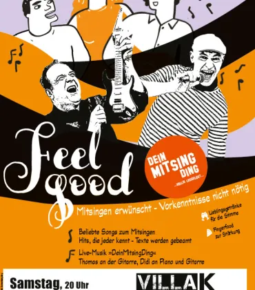 Feel Good Mitsingabend in der Villa K in Durach